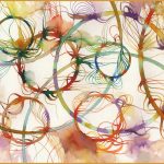 "Floating Colors" print n5 A3 Format